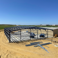 Edificio Industrial Prefabricado Modular TOPPRE, Taller, Almacén, Estructura de Acero, Edificio de Oficinas, Almacenamiento