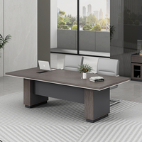 Tables et chaises de bureau, salle de conférence, salle de réunion, table de réunion de bureau, table de conférence moderne et ensemble de chaises