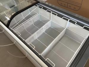 Congelador de Helados Tipo Arcón para Supermercado, Comercial, con Tapa de Vidrio, Enfriamiento Directo, Temperatura Única, Mecánico, CE - Product Image 5