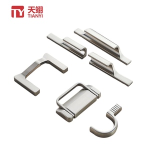 Modern Style Zinc Alloy Furniture Handles for Wardrobe Bedroom Kitchen Home Office-Durable & Easy Installation - Product Image 1