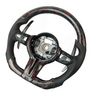 Volant en fibre de carbone forgé personnalisé en usine pour <span class=keywords><strong>BMW</strong></span> F30 F10 M5 F90 F20 X5 E70 X6 E71 E46 M3 E39 E60 E92 M4 F36 F32 - Product Image 5