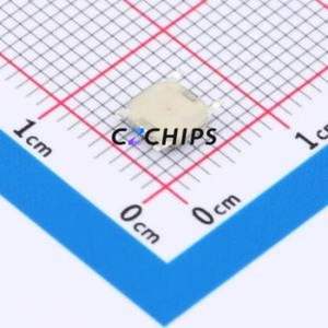 TSE05314-015D541UJ-R4000 Tactile Switch SMD-4P,5.1x5.1mm Switch Single Pole Single Throw Round Button 2.8N 5.1mm - Product Image 2