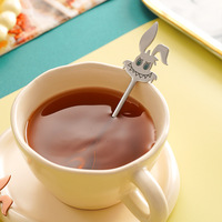 Cuillère à café, miel, glace et dessert Labugoblin en acier inoxydable 304 poli miroir, pour les fêtes