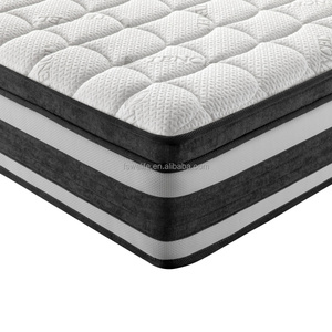 Colchón <span class=keywords><strong>de</strong></span> Espuma Viscoelástica <span class=keywords><strong>de</strong></span> 12 Pulgadas, con Resortes Independientes, Enrollado y Comprimido en Caja, Tamaño Queen, Calidad <span class=keywords><strong>de</strong></span> <span class=keywords><strong>Hotel</strong></span> 5 Estrellas - Product Image 3