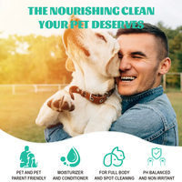 Feuilles de shampoing nettoyantes pour animaux KELEE, apaisantes pour la peau, pratiques, sûres pour les chiots, pour chiens
