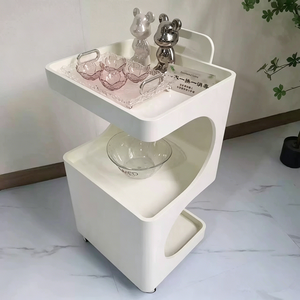 Modern Professional <b>Tool</b> <b>Trolley</b> Beauty Salon Stylish Storage Rack Stand End Table Side Table Salon <b>Trolley</b> - Product Image 1