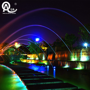 Fontaine Laminar Water Crown : Jets d'eau lumineux haute performance pour hôtels, centres commerciaux et expositions de jardins - Product Image 3