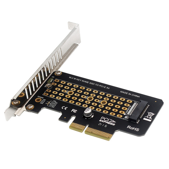Desktop Computer NVME Adapter Card M.2 to PCIE3.0 Full Speed X4 Expansion