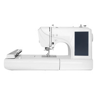 Machine à broder domestique, haute qualité, 45W7 pouces tactile couleur LCD grand écran pratique à un bouton filetage automatique