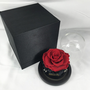 Set Regalo di Rose Stabilizzate Fatte a Mano Junio, Decorazione Floreale per Natale e San Valentino, Lunga Durata, Grado A, 8-9cm - Product Image 4