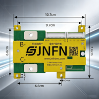 JNFN Smart BMS 17-24S 40-120A Placa de Protección Inteligente con Software para Equilibrar la Corriente del Circuito