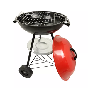 Grille <span class=keywords><strong>de</strong></span> patio ronde en forme <span class=keywords><strong>de</strong></span> pomme <span class=keywords><strong>de</strong></span> 22 pouces Bouilloire à <span class=keywords><strong>charbon</strong></span> <span class=keywords><strong>de</strong></span> <span class=keywords><strong>bois</strong></span> Grill <span class=keywords><strong>de</strong></span> <span class=keywords><strong>barbecue</strong></span> portable pour le camping en plein air <span class=keywords><strong>avec</strong></span> <span class=keywords><strong>couvercle</strong></span> - Product Image 3
