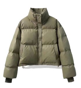 Nouvelle veste chaude et épaisse en PU non lavable pour <span class=keywords><strong>femme</strong></span>, idéale pour l'hiver, style coton tendance - Product Image 2