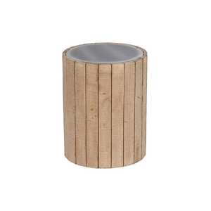 TABLE D'APPELI EN MDF 36X36X45 NATUREL - Product Image 4