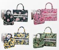 Новинка 2022, модные холщовые высококачественные роскошные женские сумки с вышивкой на заказ, роскошные Брендовые женские сумки-тоуты для книг
