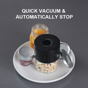 Máy hút chân không điện tử <span class=keywords><strong>2025</strong></span> tương thích với các loại lọ miệng rộng và miệng thường, tích hợp máy hút chân không không dây, tiện dụng cho việc đóng hộp. - Product Image 5