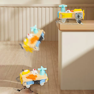 צעצועי עץ רב תכליתיים חדשים לילדים, מוצר חינוכי, קוביית פעילות, מכונית צעצוע לילדים, בנות, להיט מכירות מונטסורי - Product Image 5