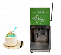 Machine à décortiquer la noix de coco de qualité commerciale, ouvre-noix de coco électrique compact 750W, garantie 3 ans, outil de décorticage efficace