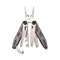 Pince multi-outils de poche en acier inoxydable de qualité industrielle couteau pliant tournevis clé règle camping EDC OEM personnalisable