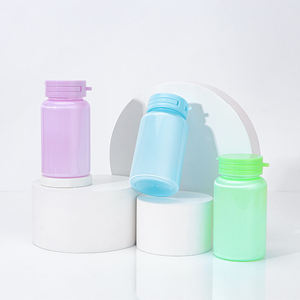 Botella PET de 120ml de Grado Alimenticio al por Mayor con Tapa de Anillo para Caramelos, Tabletas, Xilitol, Chicle, Salsas, Pimienta, Cápsulas y Gomitas - Product Image 3