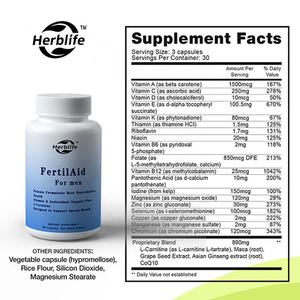 Oem-Mesthulp Voor Mannen En Motilityboost-Combinatie, Prenatale Vitamines En Mannelijke Vruchtbaarheidssupplement Om Het Aantal Te Ondersteunen - Product Image 2