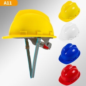 Cascos de Seguridad Tipo V, Amarillos, Blancos, Rojos, Azules, Sin Ranuras, 6 Puntos de Suspensión, Cascos de Seguridad Industrial para la Construcción - Product Image 2