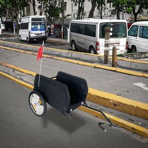 Transporttrailer 70 Liter/60Kg Fietsaanhangwagen Met Handkoppeling <span class=keywords><strong>Trolley</strong></span> - Product Image 2