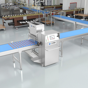 Machine d'injection alimentaire Machine de remplissage d'injecteur de boulangerie utilisée dans les remplissages pour la cuisine de pâtisserie de <span class=keywords><strong>pain</strong></span> et les produits de sauce - Product Image 4