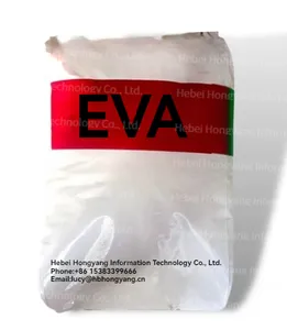 Utilisation d'acétate de vinyle d'éthylène de granulés de résine eva en plastique de haute qualité pour l'adhésif thermofusible