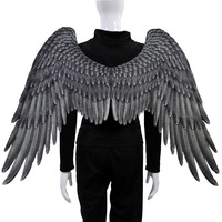 Ailes d'ange pour déguisement de fée, décoration de cosplay, fête, spectacle de samba, défilé de Noël, bar, carnaval, maquillage, grandes tailles adulte et enfant