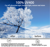 Vente en gros OEM Logo personnalisé Lunettes de ski anti-buée Lunettes de ski protectrices Lentille amovible Lunettes de ski personnalisées pour hommes femmes