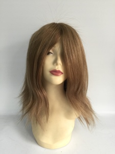 Parrucca da donna in capelli umani <span class=keywords><strong>con</strong></span> base in PU sottile e consegna rapida - Product Image 3