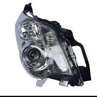 Nouveau phare avant de voiture pour Toyota Noah Voxy 2007-2013, ensemble de phares avec feux de croisement et de route, ampoule LED, pièces de rechange