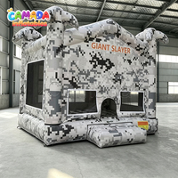 Château gonflable commercial en PVC pour location événementielle