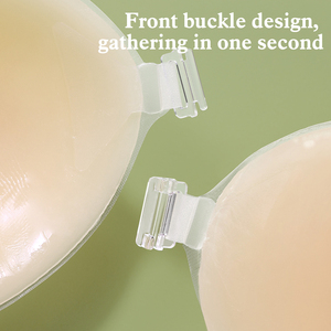 <span class=keywords><strong>Sujetador</strong></span> de silicona de sujeción fuerte <span class=keywords><strong>Sujetador</strong></span> de realce inalámbrico <span class=keywords><strong>Sujetador</strong></span> de diseño invisible <span class=keywords><strong>sin</strong></span> espalda <span class=keywords><strong>sin</strong></span> <span class=keywords><strong>tirantes</strong></span> para vestido - Product Image 5