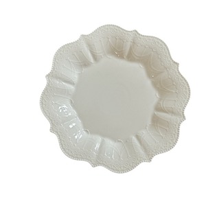 Vajilla de cerámica con relieve real de vals de ensueño francés, taza de café desechable clásica, platillo, jarra de leche, tarro de azúcar, plato de cena, hoteles - Product Image 5