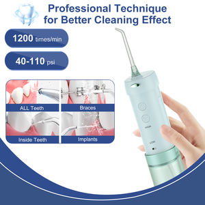 H2ofloss 2025 Rechargeable IPX7 Étanche Mini <span class=keywords><strong>Jet</strong></span> <span class=keywords><strong>D</strong></span>'<span class=keywords><strong>eau</strong></span> Flosser Irrigateur Oral Sans Fil Avec 5 Modes pour Le <span class=keywords><strong>Nettoyage</strong></span> <span class=keywords><strong>Des</strong></span> <span class=keywords><strong>Dents</strong></span> - Product Image 3