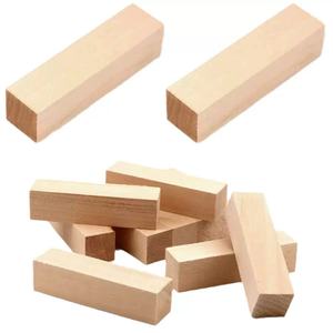 Timbres en bois 25x25x100 mm et 50x50x100 mm pour journalisation et décoration - Product Image 3