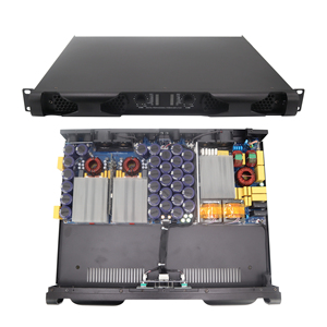 Amplificateur audio professionnel à deux canaux, classe D, 1U, 1800w, 2 canaux, stdeo, mastar, support, amplificateur du système de haut-parleur, pont complet, pa - Product Image 5