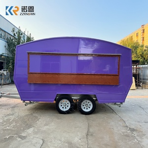 Remolque de Comida Estilo Retro Personalizado, Carrito de Comida, <span class=keywords><strong>Restaurante</strong></span> Móvil, Equipo de Cocina para Canadá y Reino Unido - Product Image 5