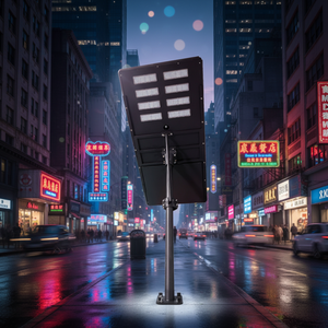 Télécommande facile à utiliser pour ce lampadaire solaire durable <span class=keywords><strong>de</strong></span> 80 W - Product Image 1