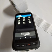 Lector inalámbrico de joyería, UHF RFID de joyería con dispositivo de seguimiento, cadena PDA C72, lector RFID de mano de largo alcance