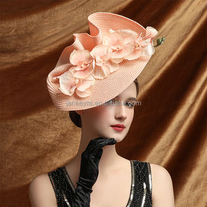 หมวก Kentucky fascinator วันฮาโลวีนหมวกฟางแบบมีกล่องสำหรับงานเลี้ยงค็อกเทลสำหรับผู้หญิง - Product Image 2