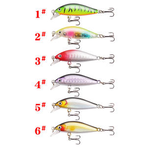 เหยื่อปลอม Xy 57 Minnow ขนาด 55 มม. น้ำหนัก 4.5 กรัม แบบจม สำหรับตกปลาแบส - Product Image 3