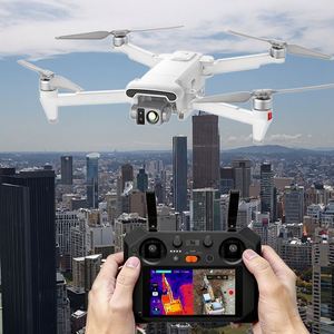 Caméra thermique infrarouge commerciale FIMI X8T 640 HD 4K pour photographie aérienne, expert en télécommande pliable, portée 20 km, en plastique - Product Image 1