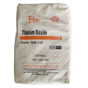 सफेद वर्णक बाजार टिओ2 रटाइल मूल्य रासायनिक Thr-218, Thr-6666 रटाइल टाइटेनियम डाइऑक्साइड टिओओ 2 रटाइल