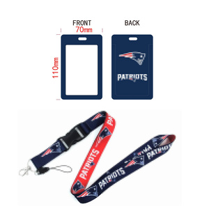 Mới Chất lượng cao NFL 32 đội bóng đá Keychain Polyester dây buộc với ID chủ - Product Image 5