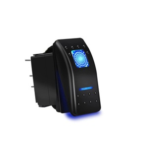 Phụ tùng xe hơi nút chuyển đổi On/Off 5 pin 20A Red LED Rocker chuyển đổi chuyển đổi cho xe xe máy ATV thay thế chuyển đổi - Product Image 3