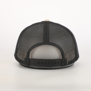OEM Custom High Quality 5-Panel Mesh Cap Sports and Outdoor Trucker Hat for Beach Fishing With Embroidery <b>Patch</b> Logo-Wholesale - Product Image 5