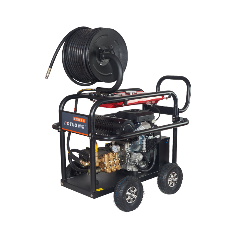 20LPM 350Bar 가솔린 엔진 고압 청소 기계 22HP 5000PSI 하수구 관 분출 기계